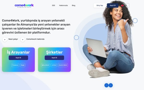 Come4Work üçün iş axtaran-işəgötürən platforması
