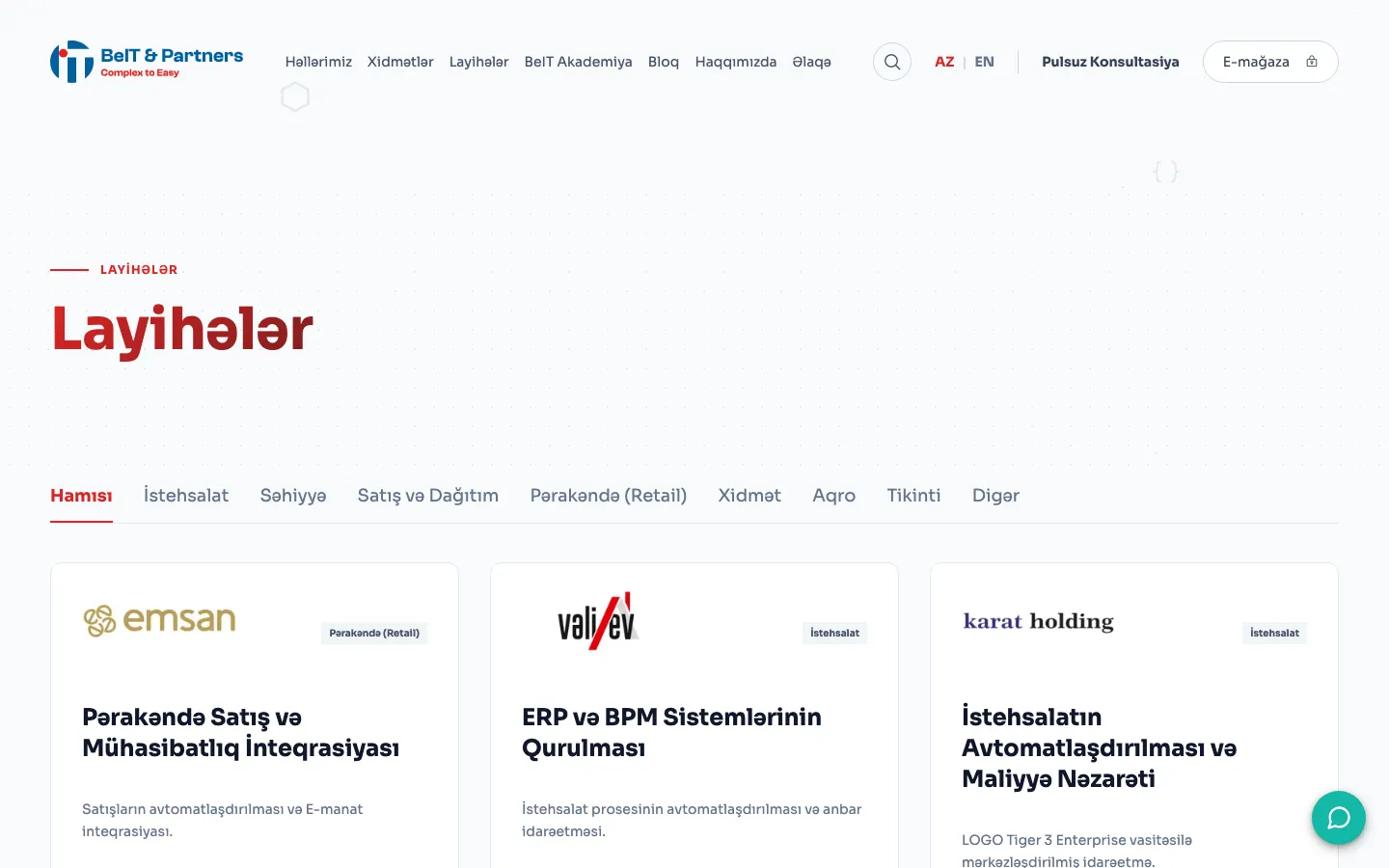 BeIT Partners üçün Hərtərəfli Rəqəmsal Marketinq layihəsi