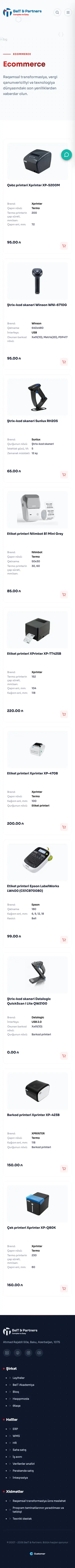 BeIT Partners üçün Hərtərəfli Rəqəmsal Marketinq layihəsi