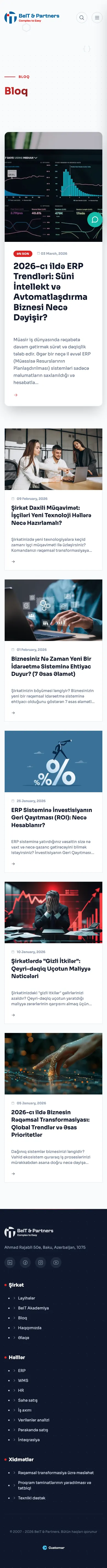 BeIT Partners üçün Hərtərəfli Rəqəmsal Marketinq layihəsi