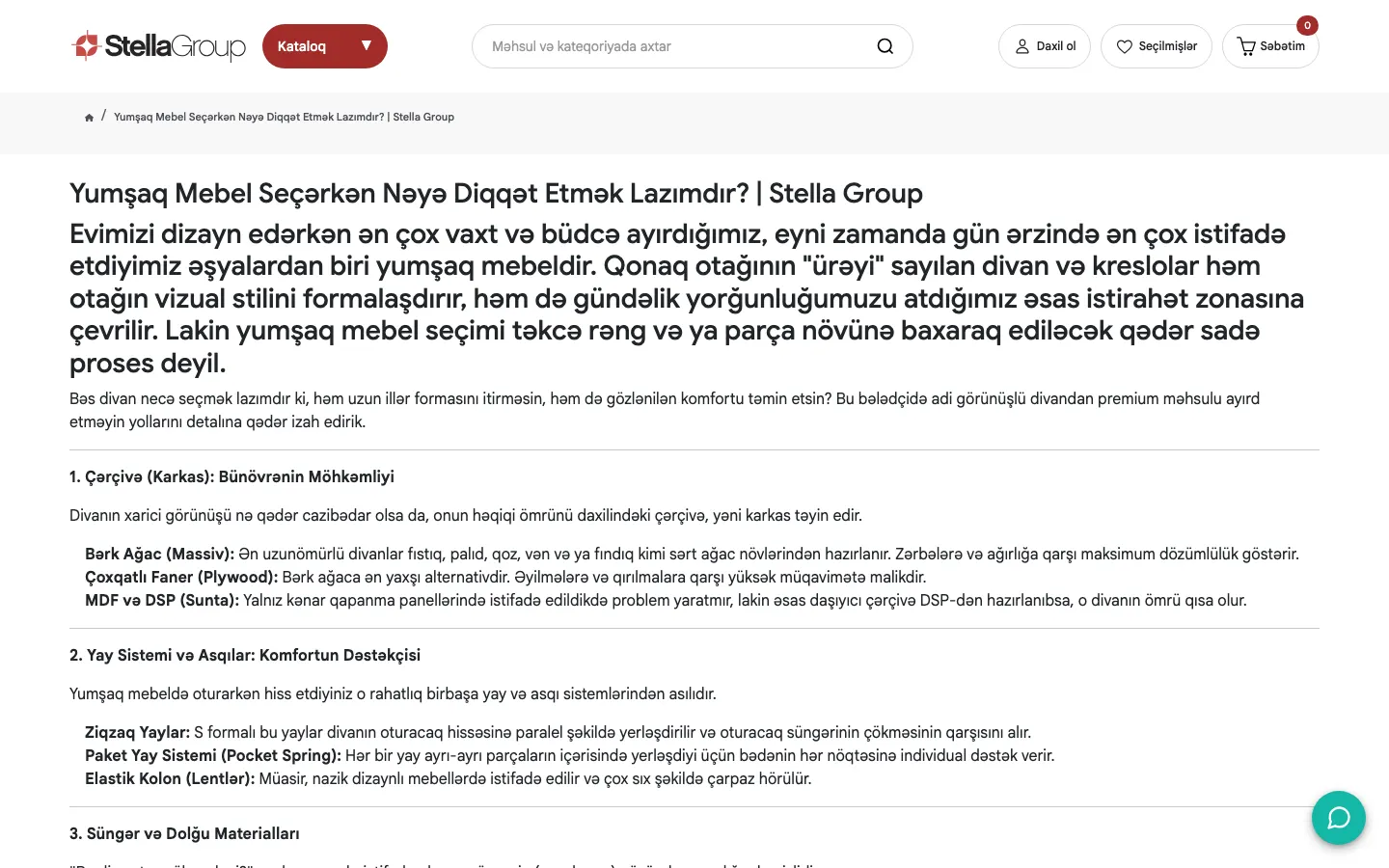 Stella Group üçün Hərtərəfli Rəqəmsal Marketinq Layihəsi
