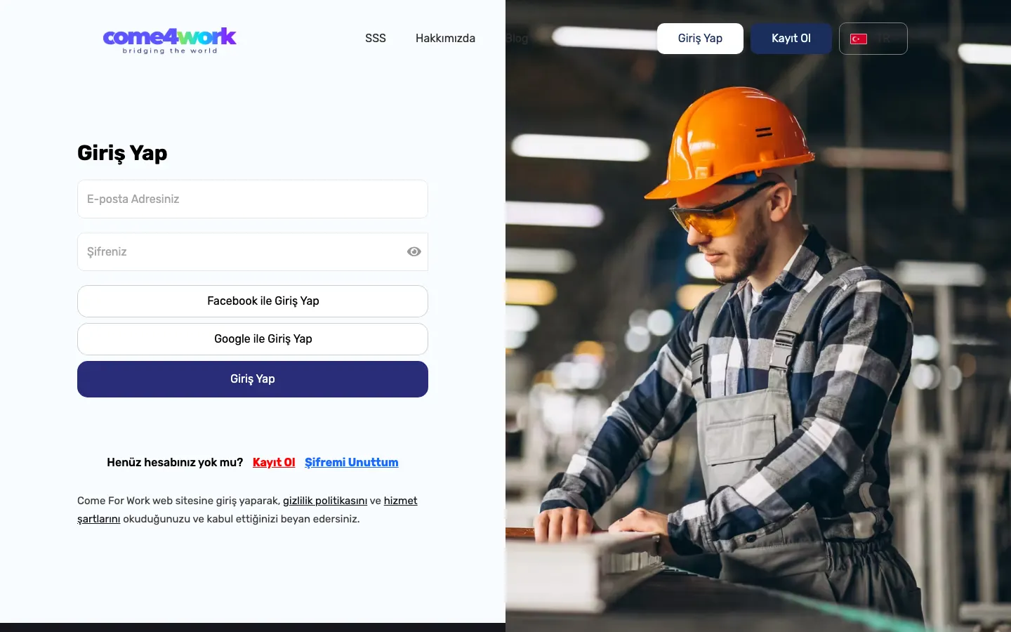 Come4Work üçün iş axtaran-işəgötürən platforması